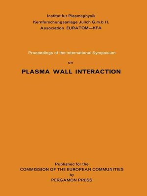 cover image of Proceedings of the International Symposium on Plasma Wall Interaction